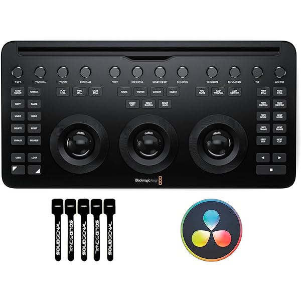 Blackmagic Design Davinci Resolve Micro Panel | Portable Low